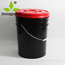 couvercles gamma de lave-auto de 5 gallons